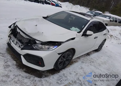 2018 Honda Civic Ex z USA, uszkodzony, nr VIN SHHFK7H54JU215931